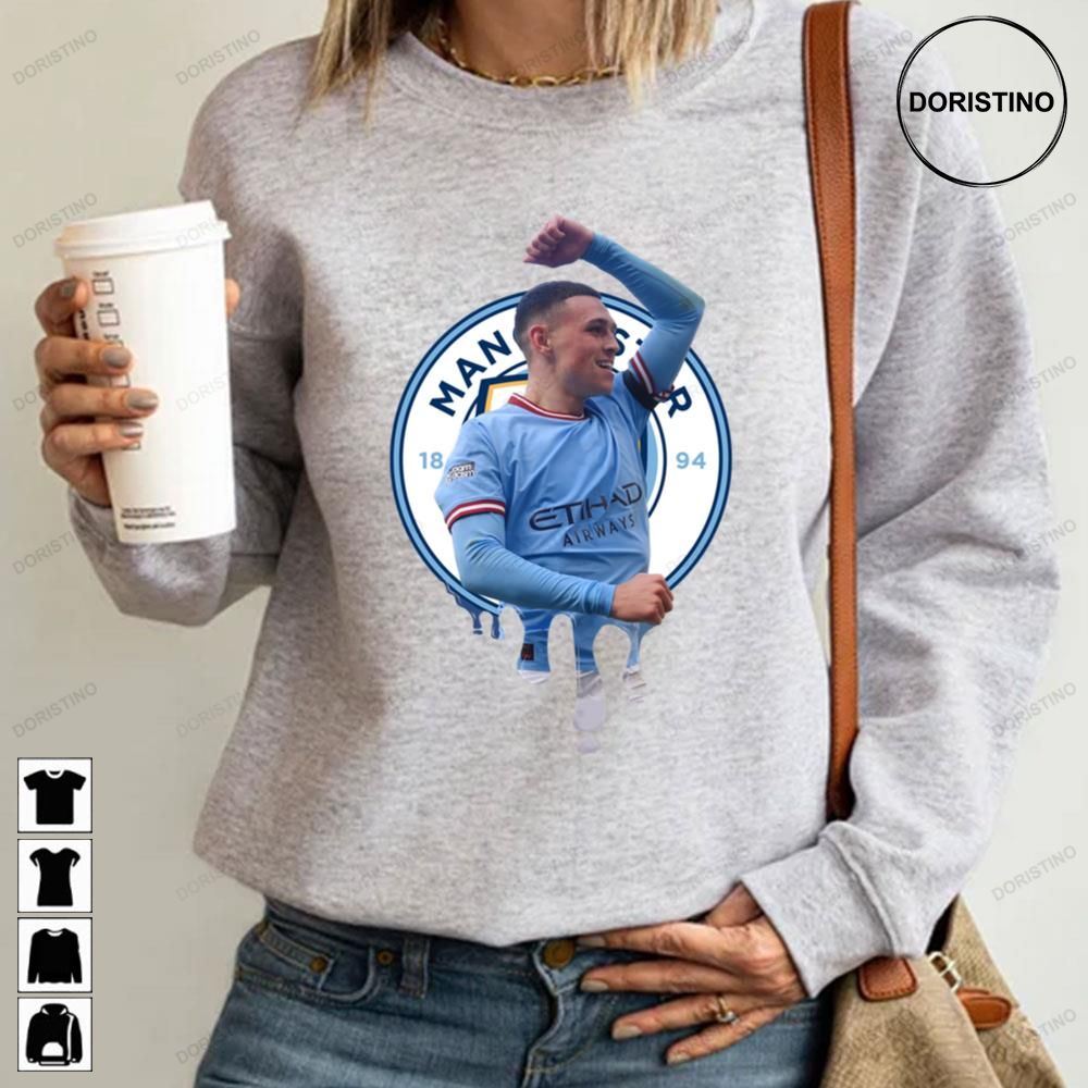 Phil Foden Goal Celebration Etihad Manchester City Limited Edition T-shirts