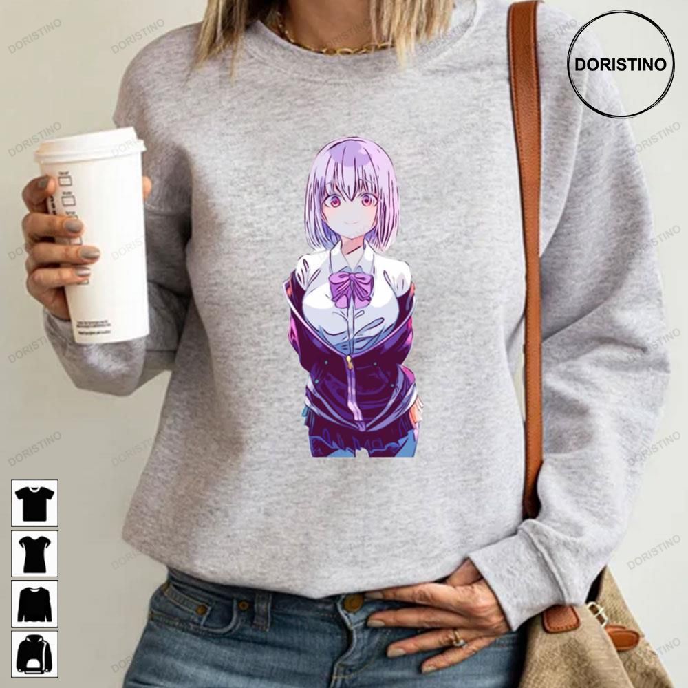 Pink Hair Cutie Akane Shinjou Ssss Gridman Poster Anime Limited Edition T-shirts