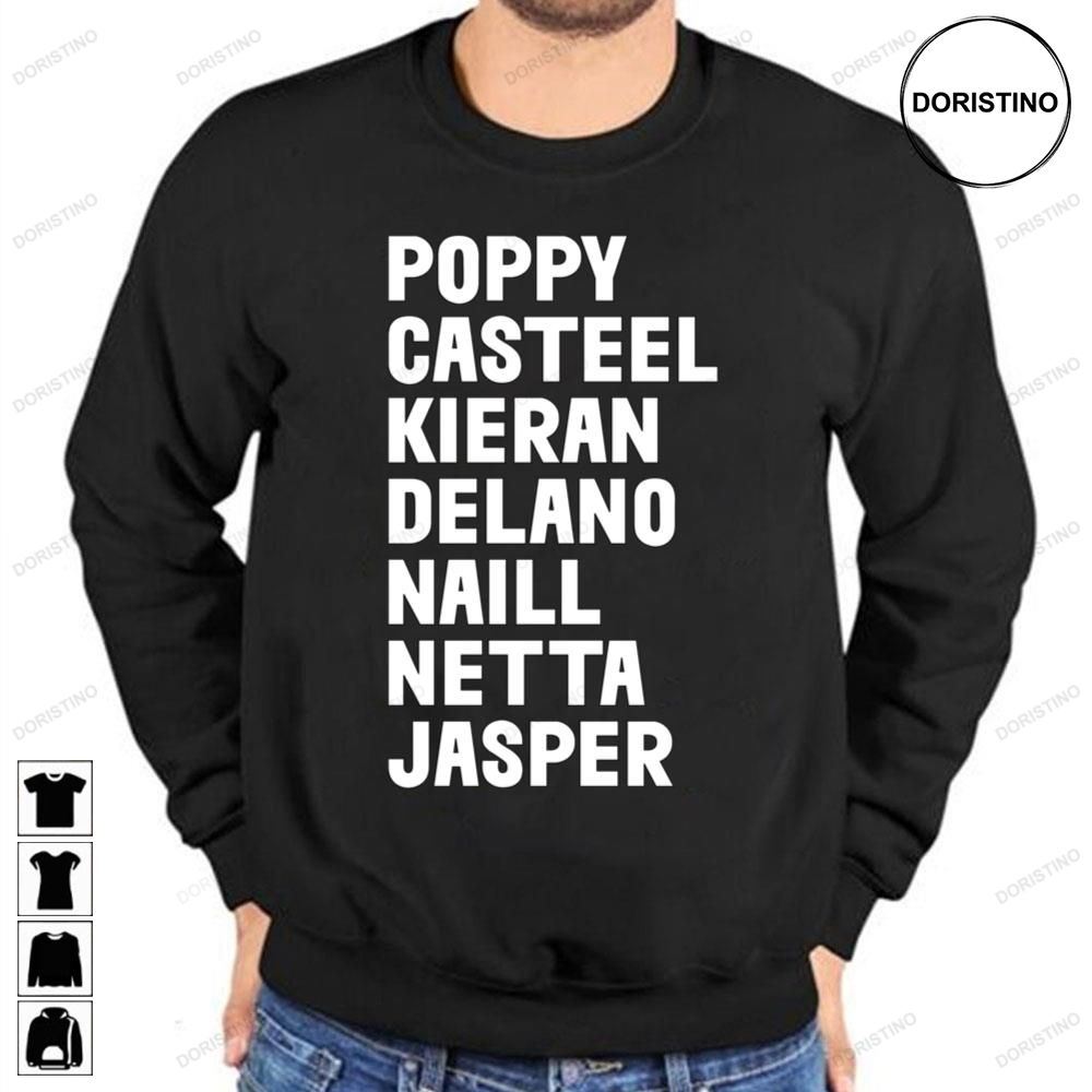 Poppy Casteel Kieran Delano Naill Netta Jasper Awesome Shirts