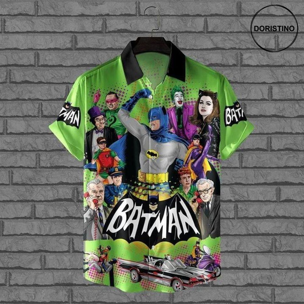 Batman 3 Print Hawaiian Shirt