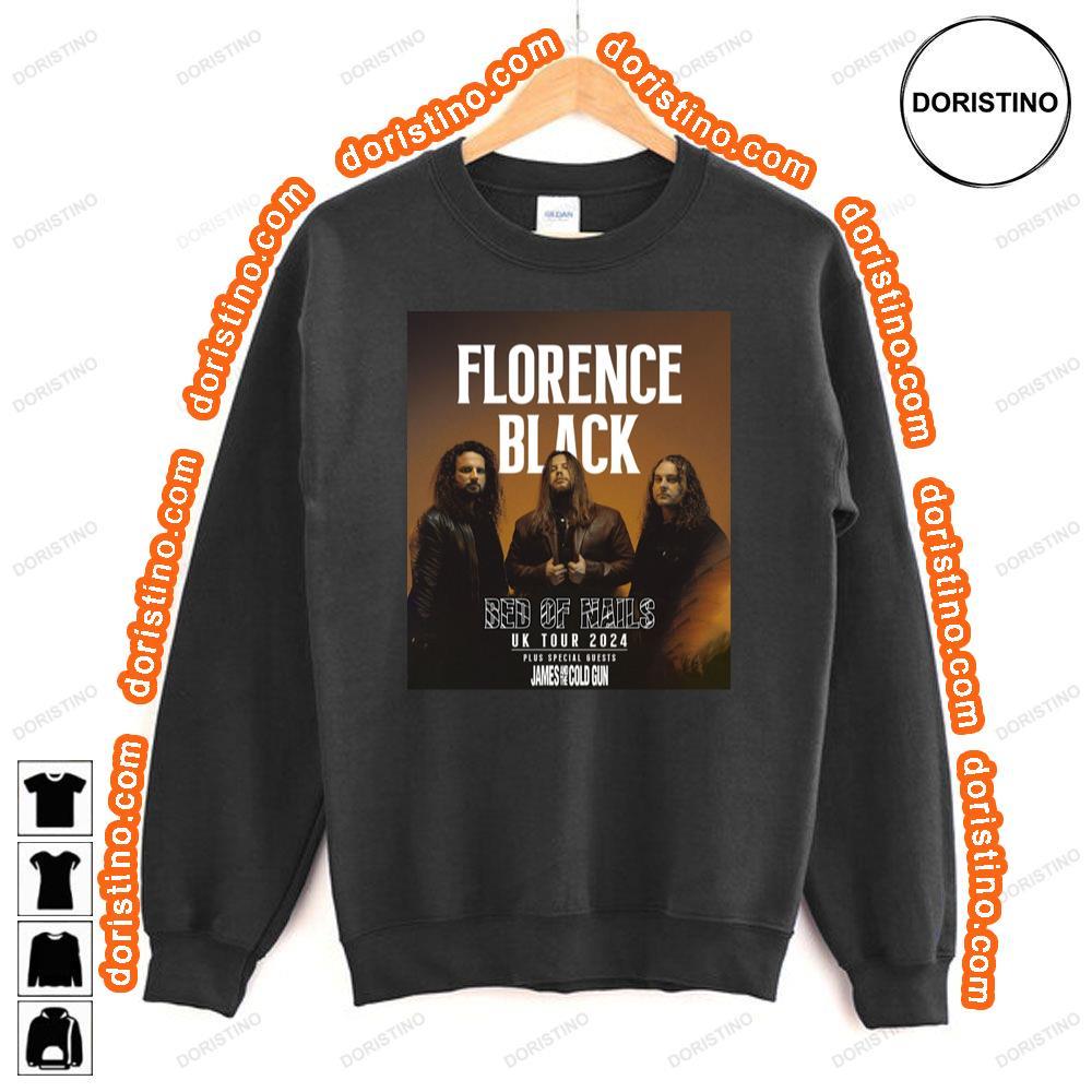 Florence Black Bed Of Nails 2024 Awesome Shirt