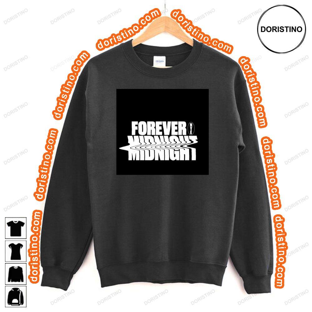 Forever Midnight La 2024 White Logo Shirt