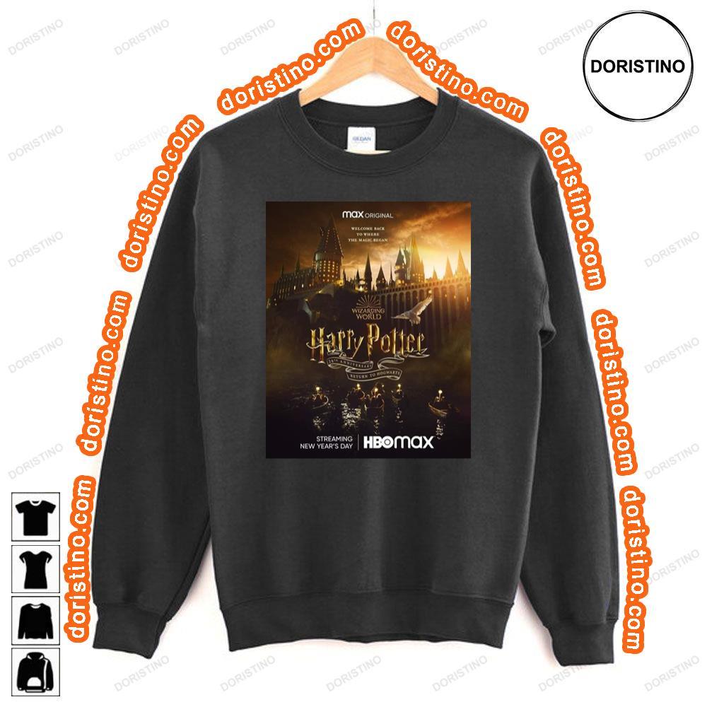 Harry Potter 20th Anniverary Return To Hogwarts Awesome Shirt