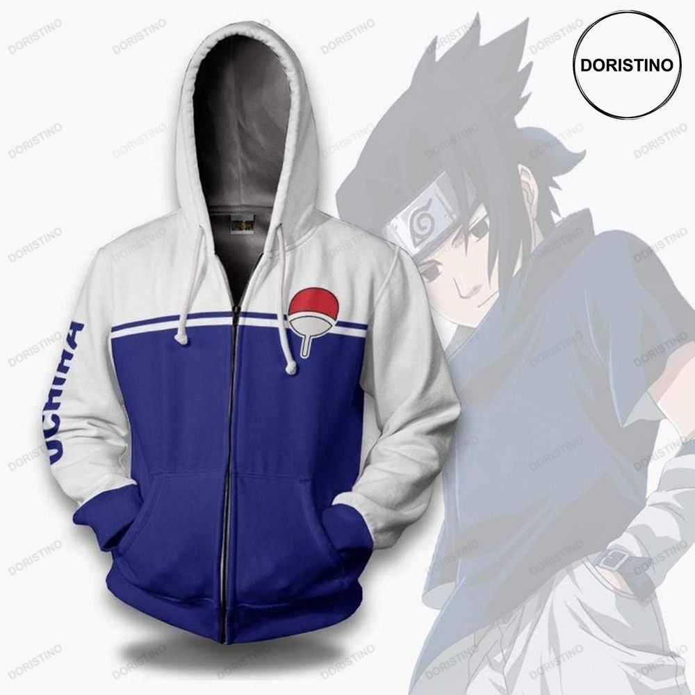 Uchiha Nrt Clothes Anime Outfit All Over Print Hoodie