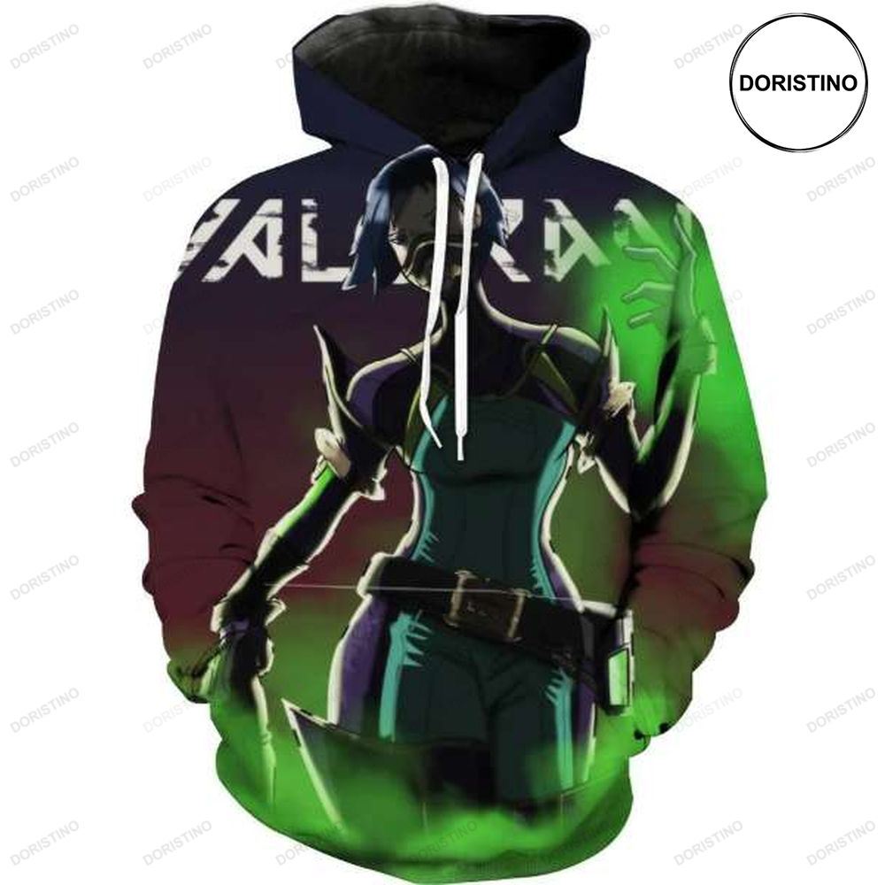 Valorant Viper Character Viper Valorant Awesome 3D Hoodie