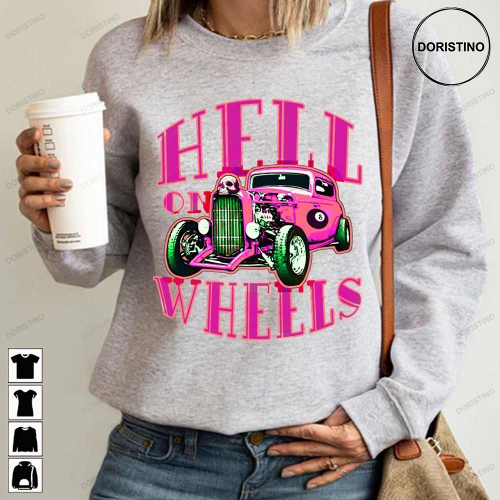 Hell On Wheels Hot Pink Trending Style