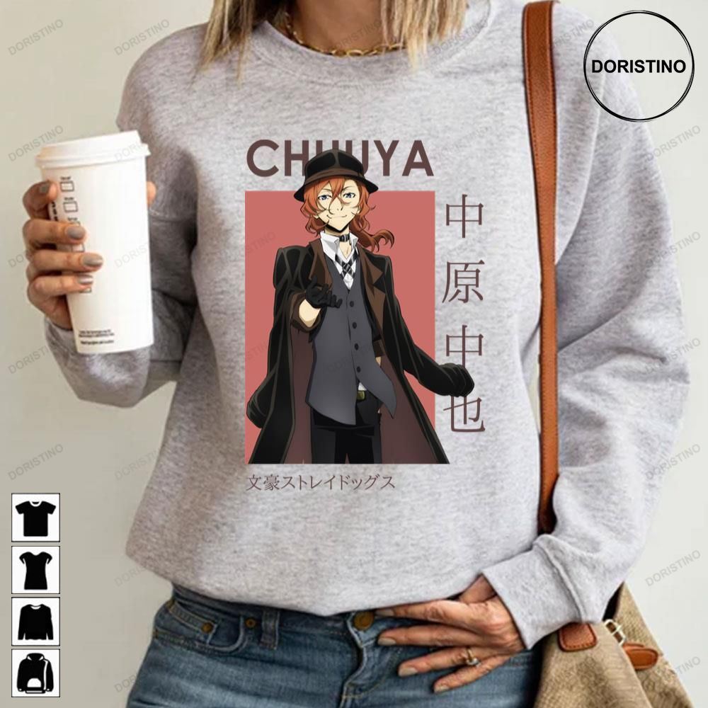 Chuuya Nakahara Bungou Stray Dogs Card Anime Awesome Shirts