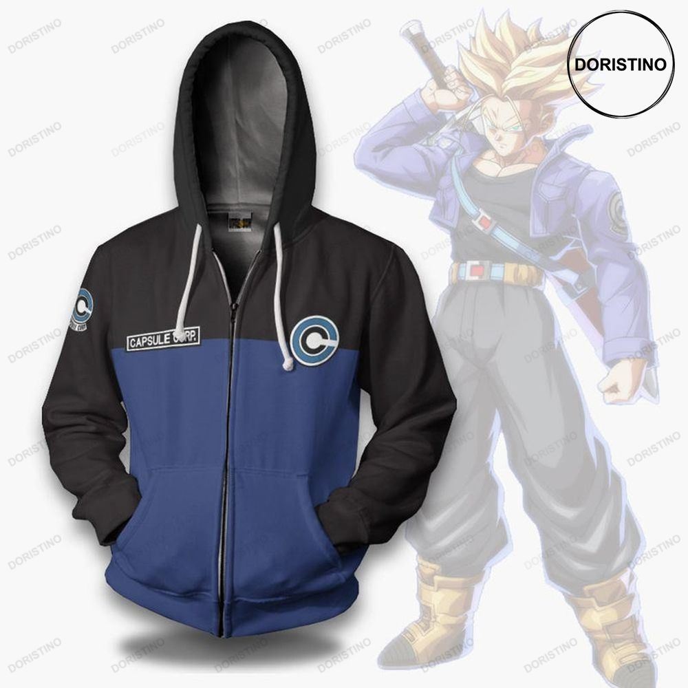 Dragon Ball Capsule Corp Uniform Casual Awesome 3D Hoodie