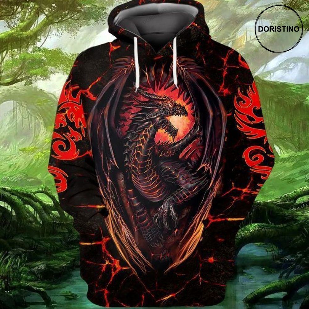 Dragon V6 For Men Women Awesome 3D Hoodie