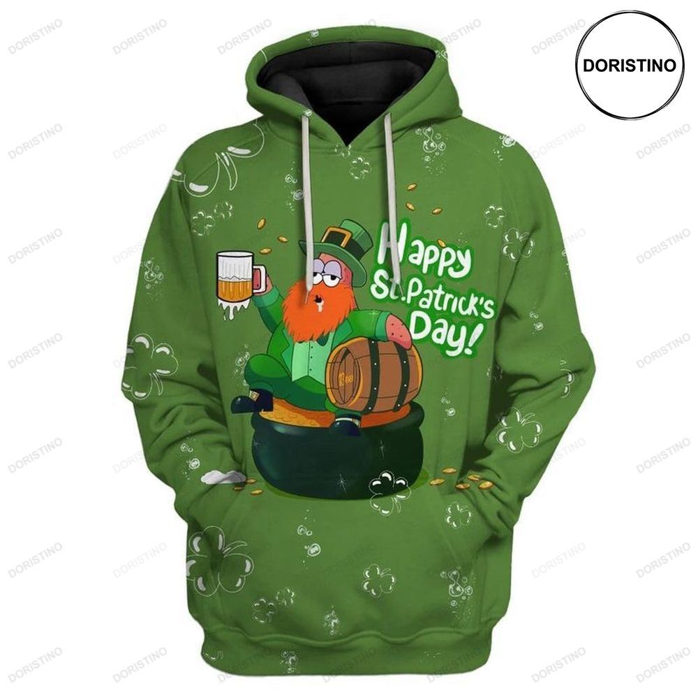 Drinking Beer St Patricks Day Limited Edition 3d Hoodie