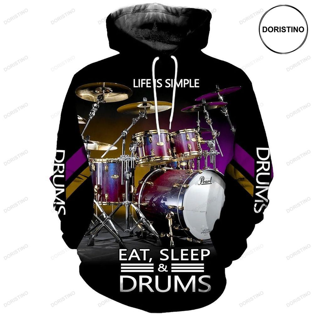 Drums Ed Drums Music Limited Edition 3d Hoodie