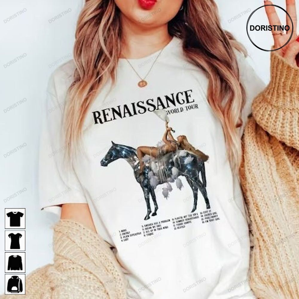 Beyoncé Tour Renaissance Tour Beyoncé Gift Beyoncé Beyoncé 2023 Beyoncé - Renaissance Ver Limited Edition T-shirts