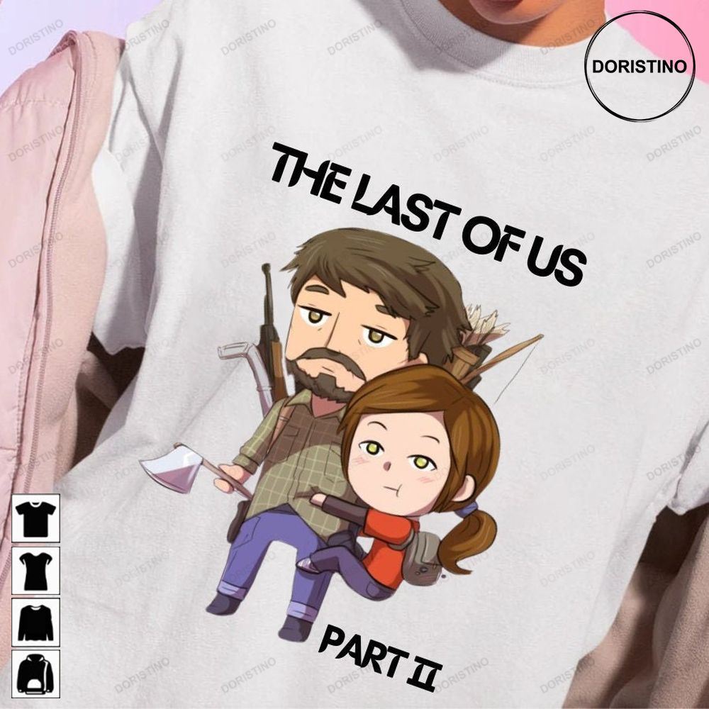 Vintage The Last Of Us Ii Video Game The Last Of Us Tv Series Unique 2023 Movie 2qmsr Limited Edition T-shirts