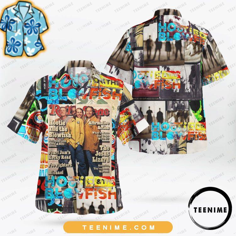 Hootie And The Blowfish Rock Band And Full Printing Aloha Summer Beach Teenime Awesome Hawaiian Shirt