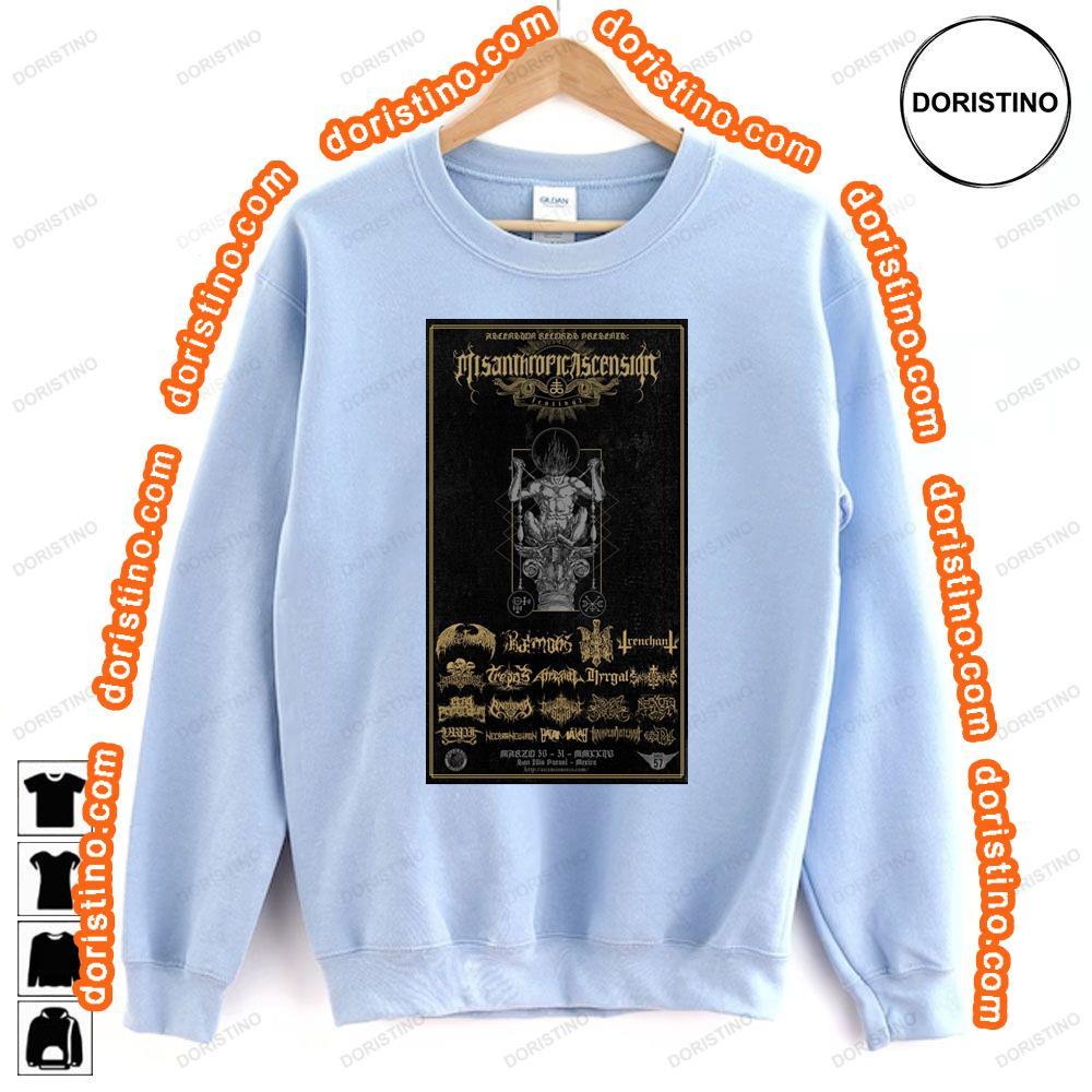 Misanthrop Ascension Festival Evil Incarnate Consciously Dying Tshirt Sweatshirt Hoodie