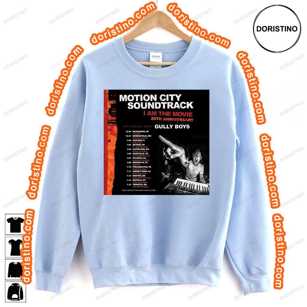 Motion City Soundtrack Tour 2024 Date Hoodie Tshirt Sweatshirt