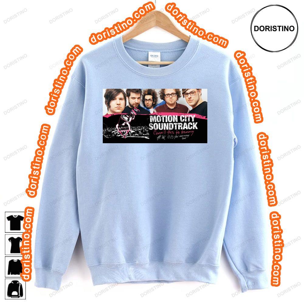 Motion City Soundtrack Tour 2024 Tshirt Sweatshirt Hoodie