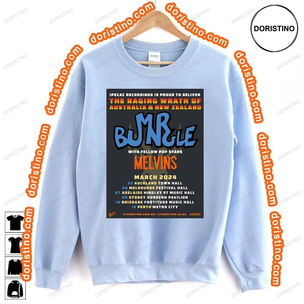 Mr Bungle The Melvins 2024 Hoodie Tshirt Sweatshirt