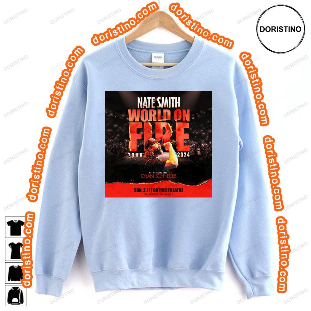 Nate Smith Tour 2024 Hoodie Tshirt Sweatshirt