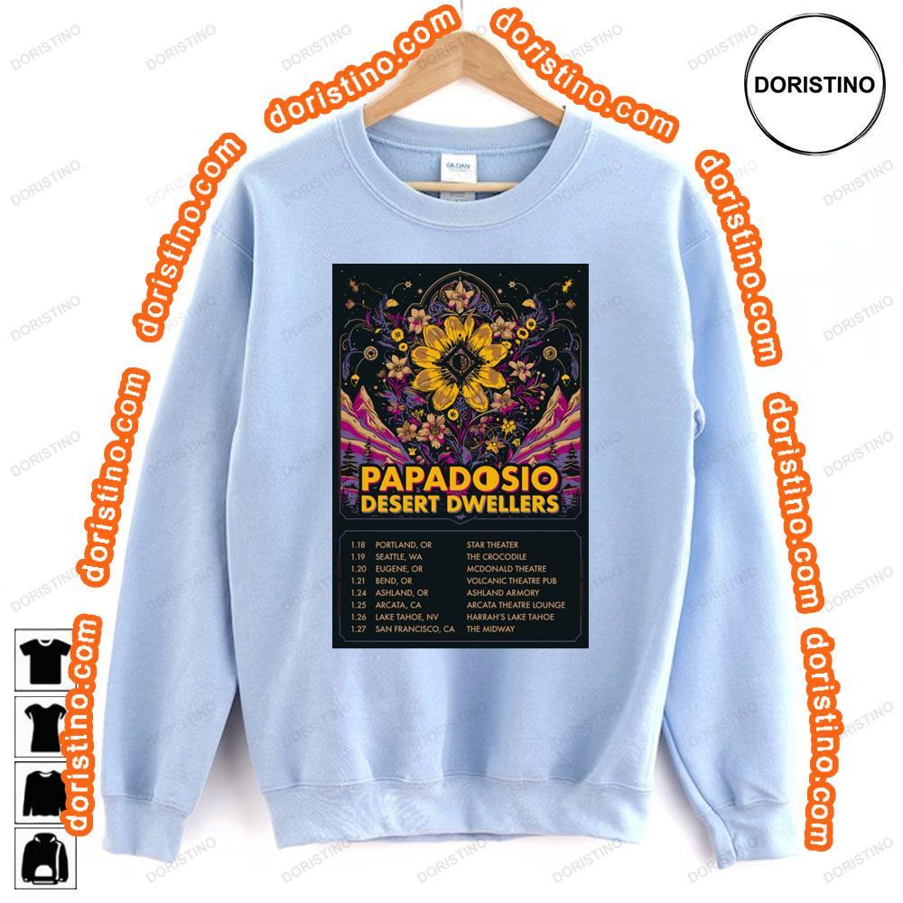 Papadosio 2024 Tour Dates Hoodie Tshirt Sweatshirt