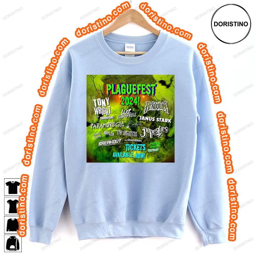 Plaguefest 2024 Tshirt Sweatshirt Hoodie