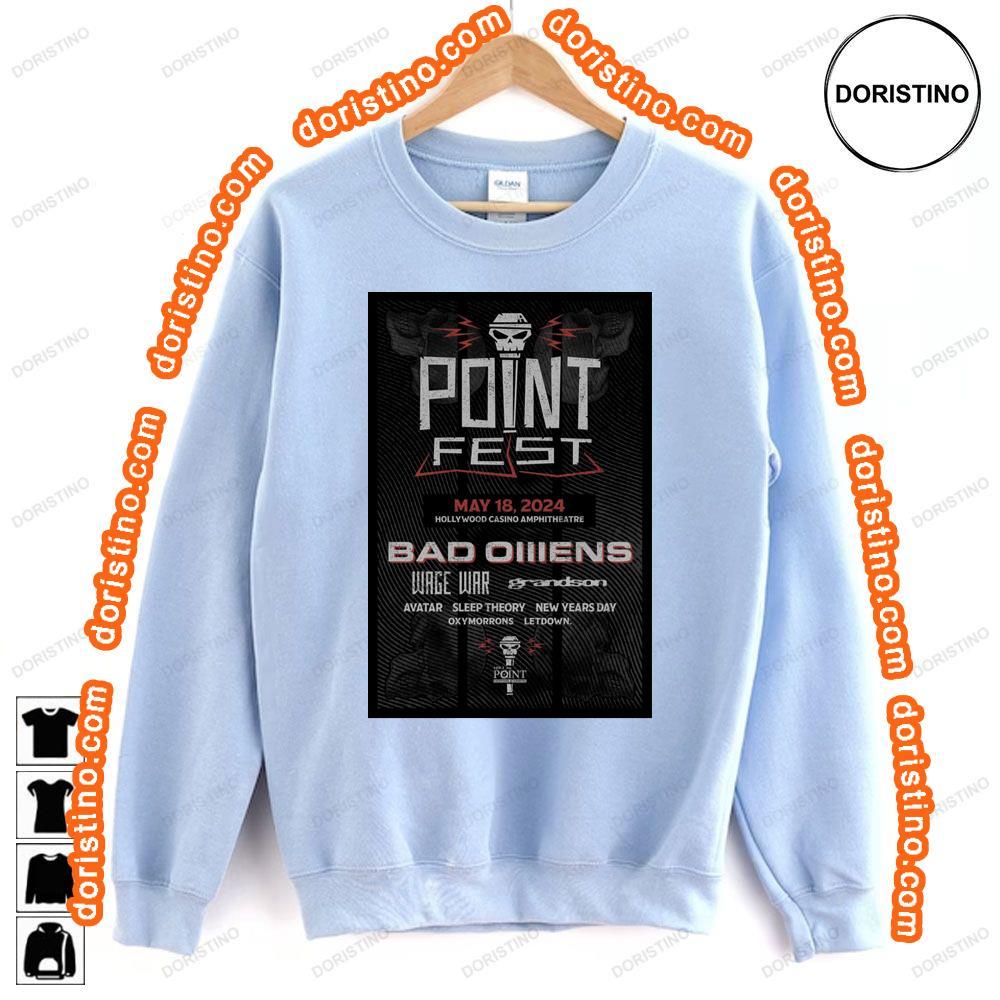 Point Fest Bad Oiiiens 2024 Tshirt Sweatshirt Hoodie