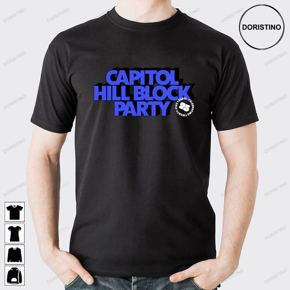 Blue Art Capitol Hill Block Party 2023 Awesome Shirts