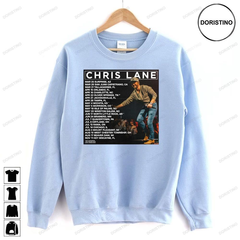 Chris Lane 2023 Tour Awesome Shirts