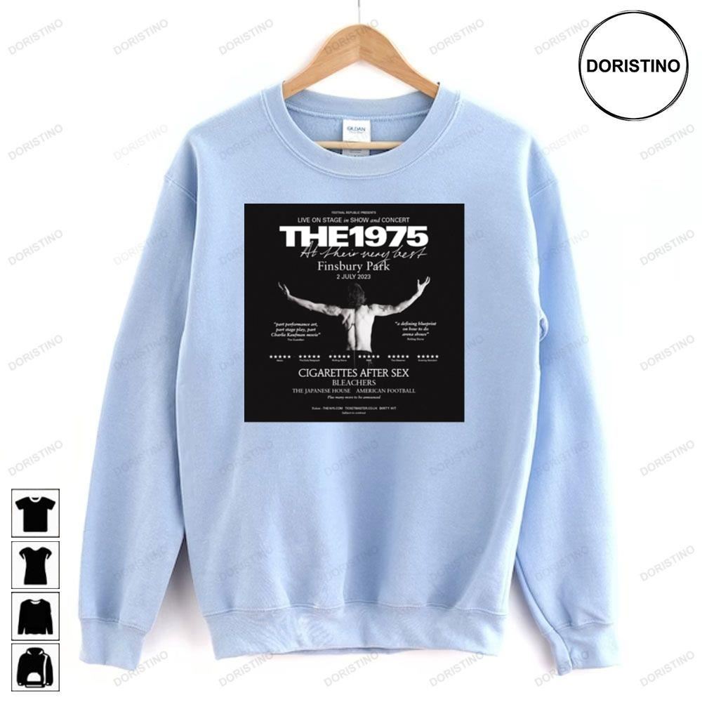 Cigarettes After The 1975 Tour 2023 Limited Edition T-shirts