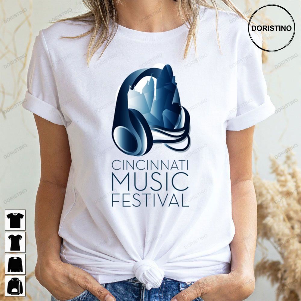 Cincinnati Music Festival 2023 Logo Limited Edition T-shirts