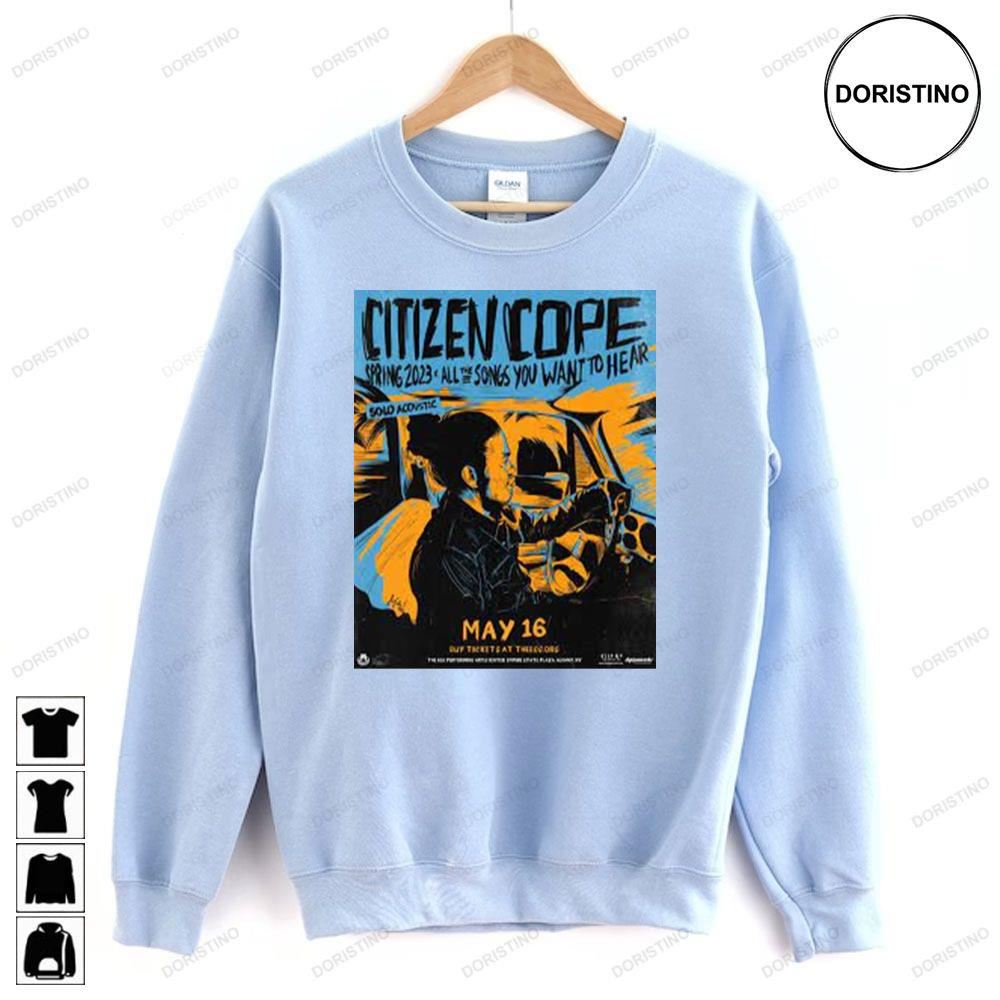 Citizen Cope Spring 2023 Tour Awesome Shirts