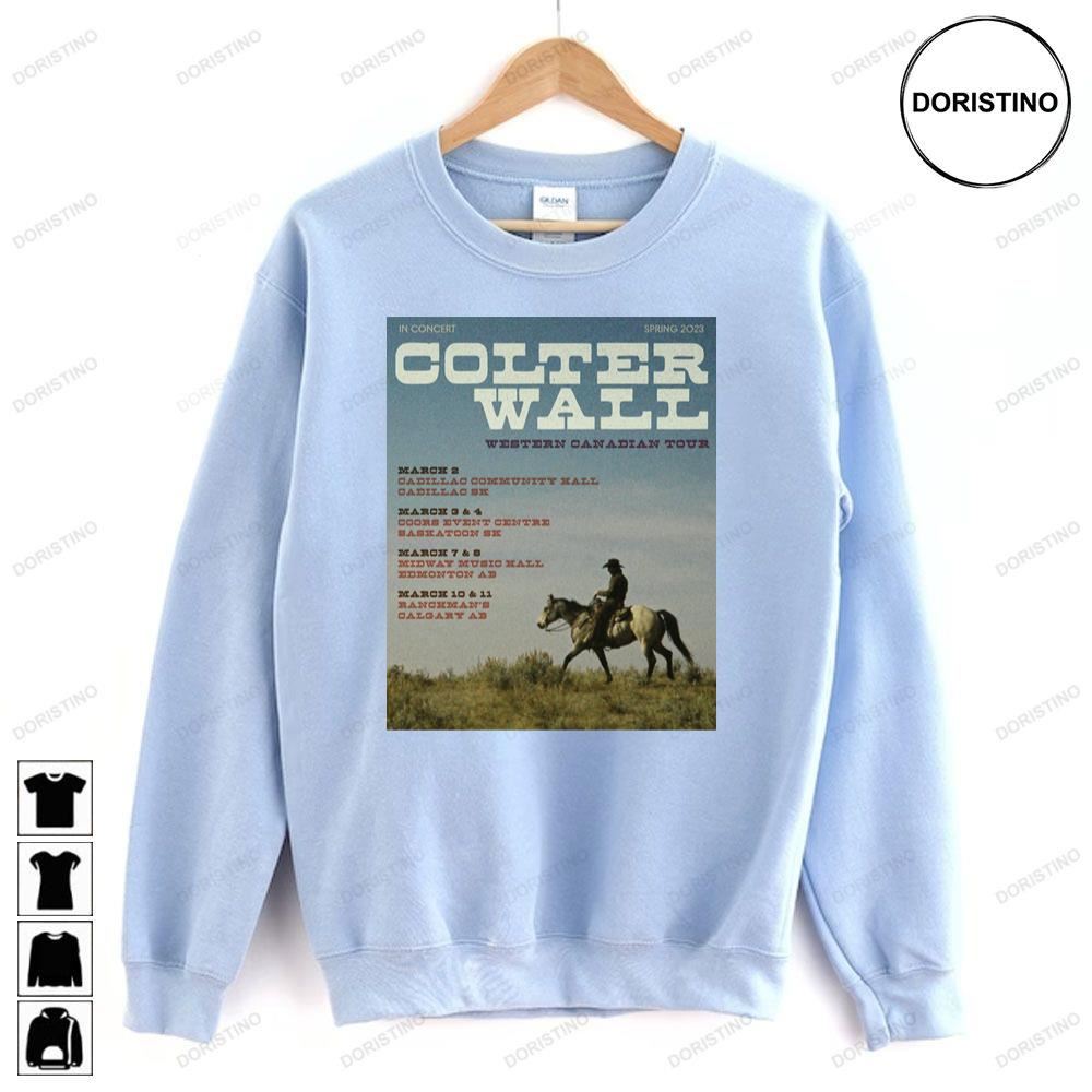 Colter Wall Western Canadia 2023 Tour Trending Style
