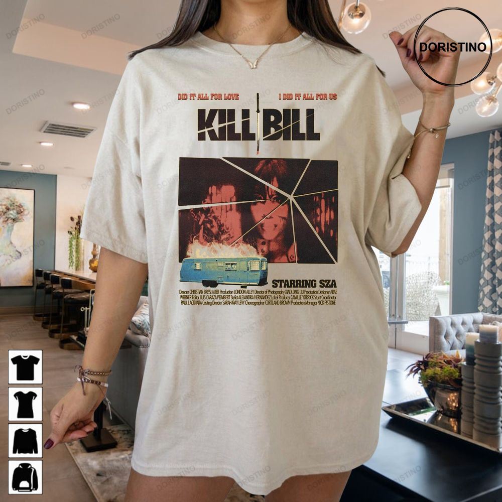 Kill Bill Sza Sos Sos Album Cover Sza Sos Vintage Sza Full Tracklist Awesome Shirts