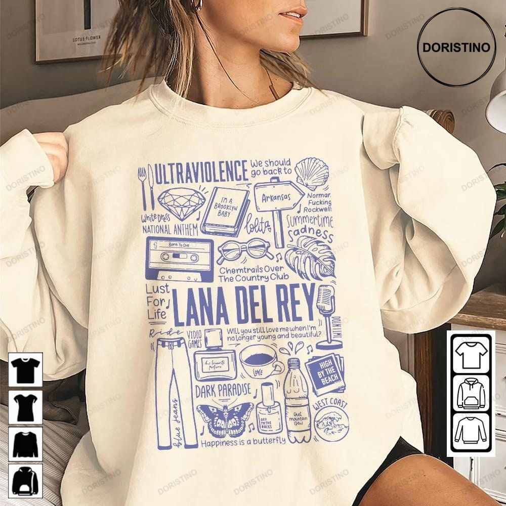 Lana Del Rey 1 Lana Del Rey Album Lana Del Rey Band Lana Del Rey Music Tour Nov Limited Edition T-shirts