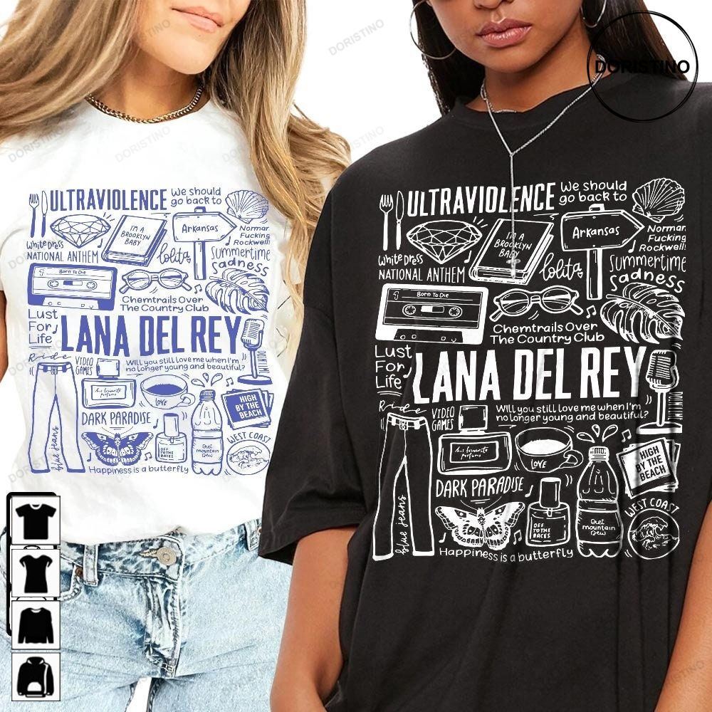 Lana Del Rey 1 Lana Del Rey Album Lana Del Rey Band Lana Del Rey Vintage Feb Unisex Gifts Limited Edition T-shirts