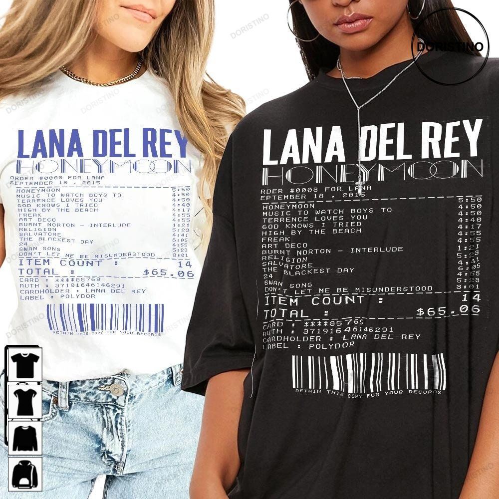 Lana Del Rey Honeymoon Lana Del Rey Honeymoon Album Lana Del Rey Honeymoon Band Vintage Feb Unisex Gifts Trending Style