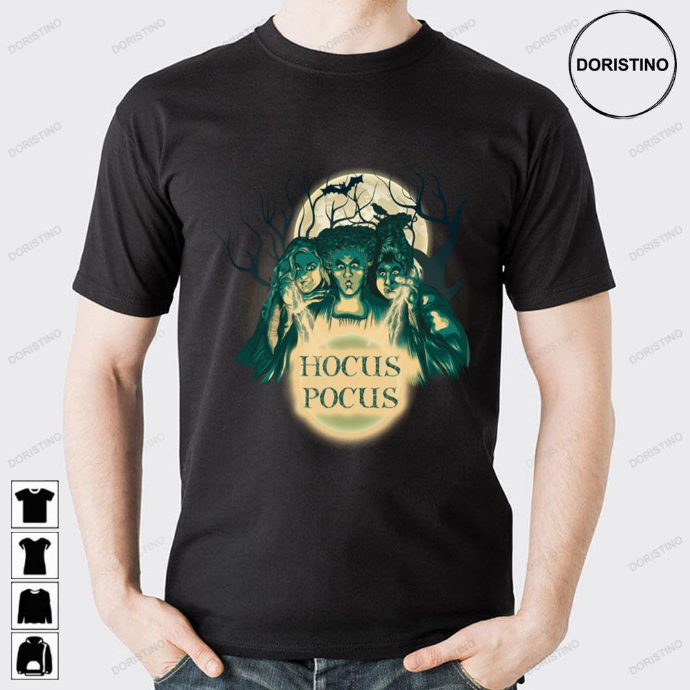 Green Horror Hocus Pocus 2 Doristino Hoodie Tshirt Sweatshirt