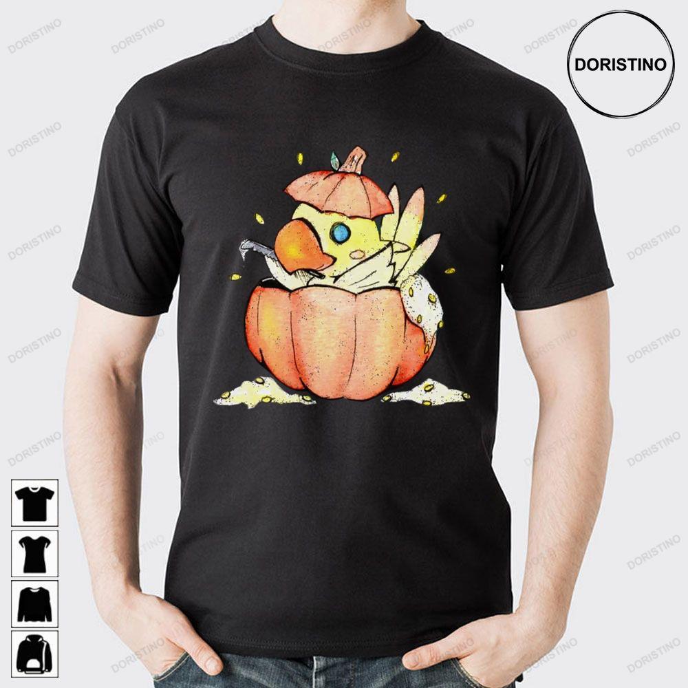 Hallochocobo Pumpkin 2 Doristino Hoodie Tshirt Sweatshirt