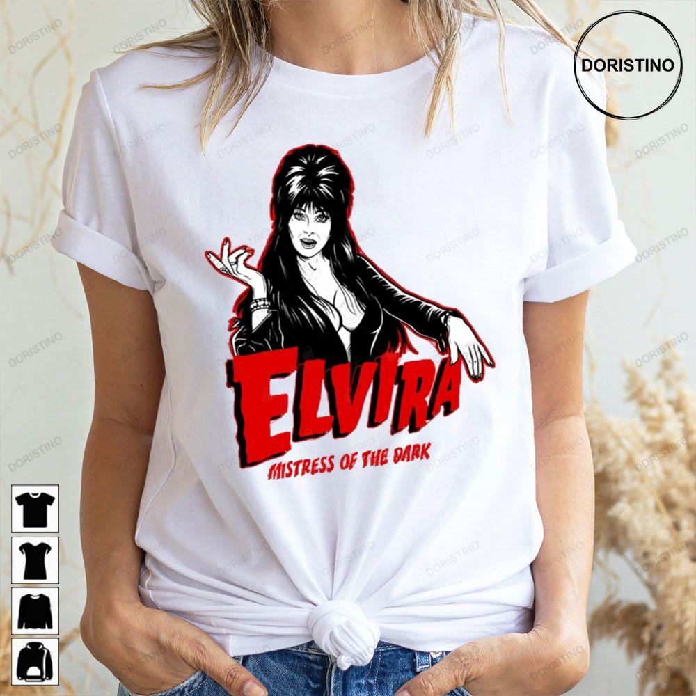 Halloween Movie Elvira Mistress Of The Dark 2 Doristino Sweatshirt Long Sleeve Hoodie