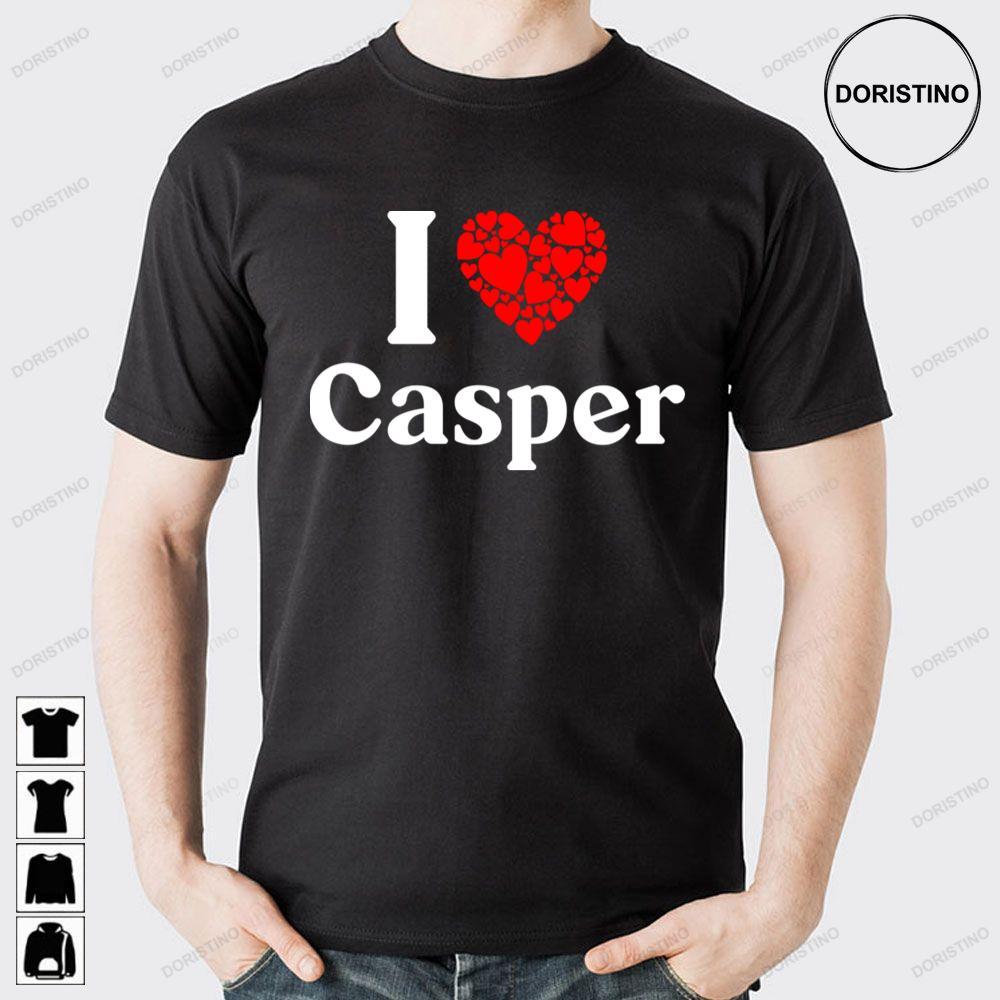 Heart I Love Casper 2 Doristino Sweatshirt Long Sleeve Hoodie