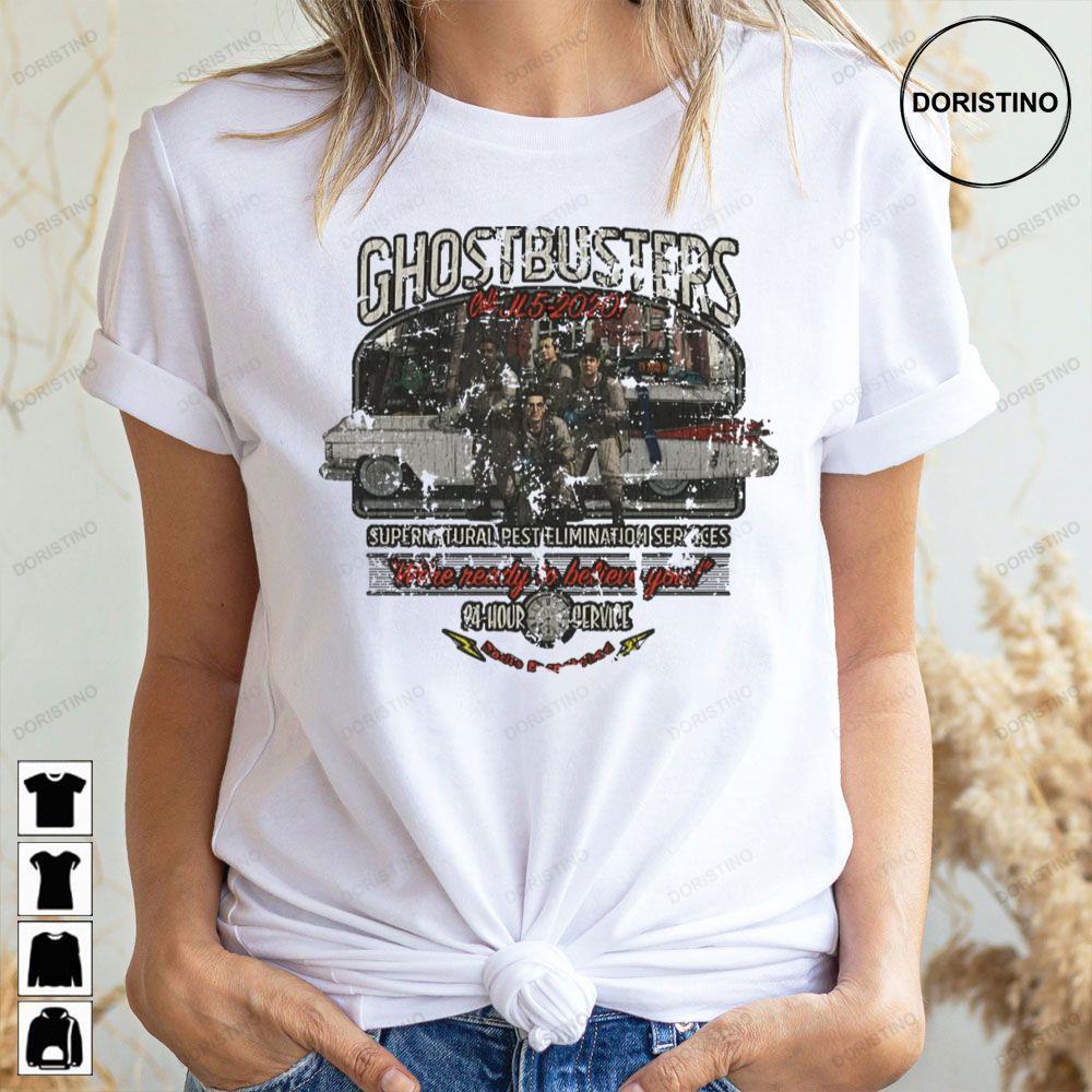 Retro Team Ghostbusters 2 Doristino Hoodie Tshirt Sweatshirt