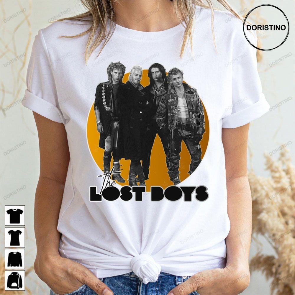 Retro The Lost Boys Tribute 2 Doristino Sweatshirt Long Sleeve Hoodie