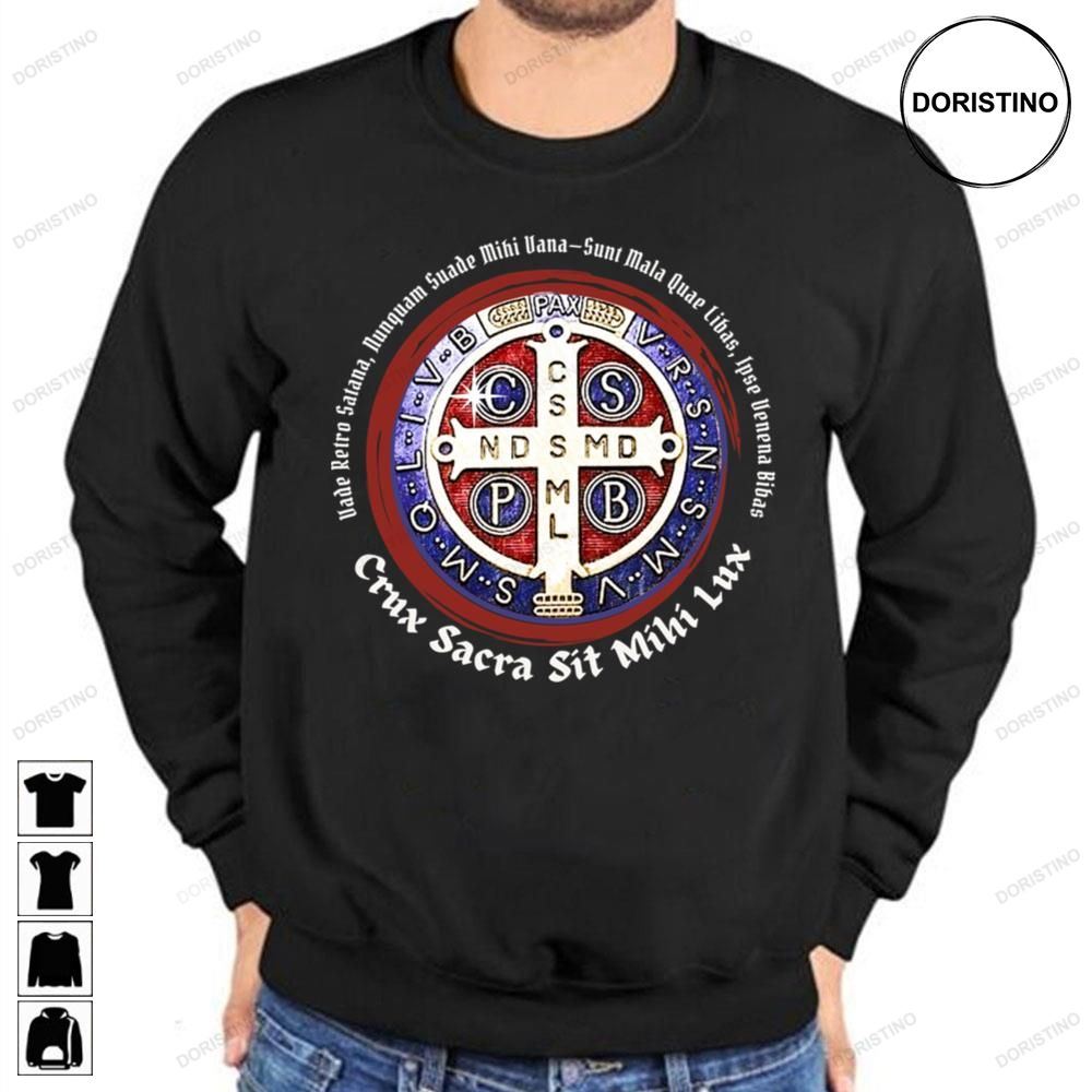 The Medal Of Saint Benedict Saint Benedict Awesome Shirts