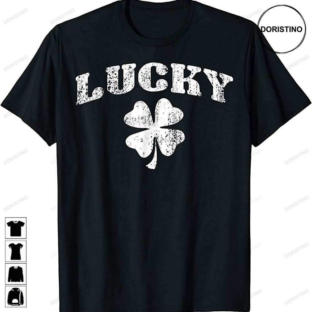 Vintage Lucky Clover St Patricks Day Limited Edition T-shirts