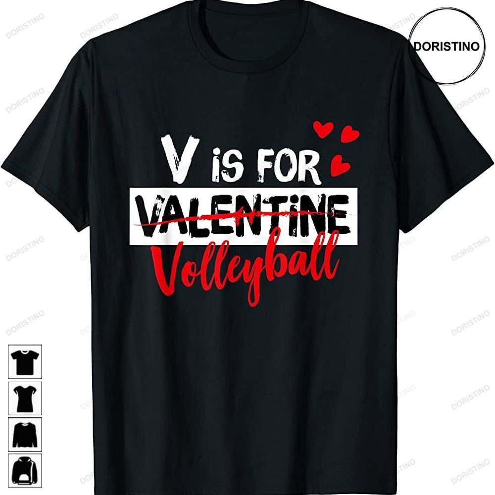 Volleyball Valentine Trending Style