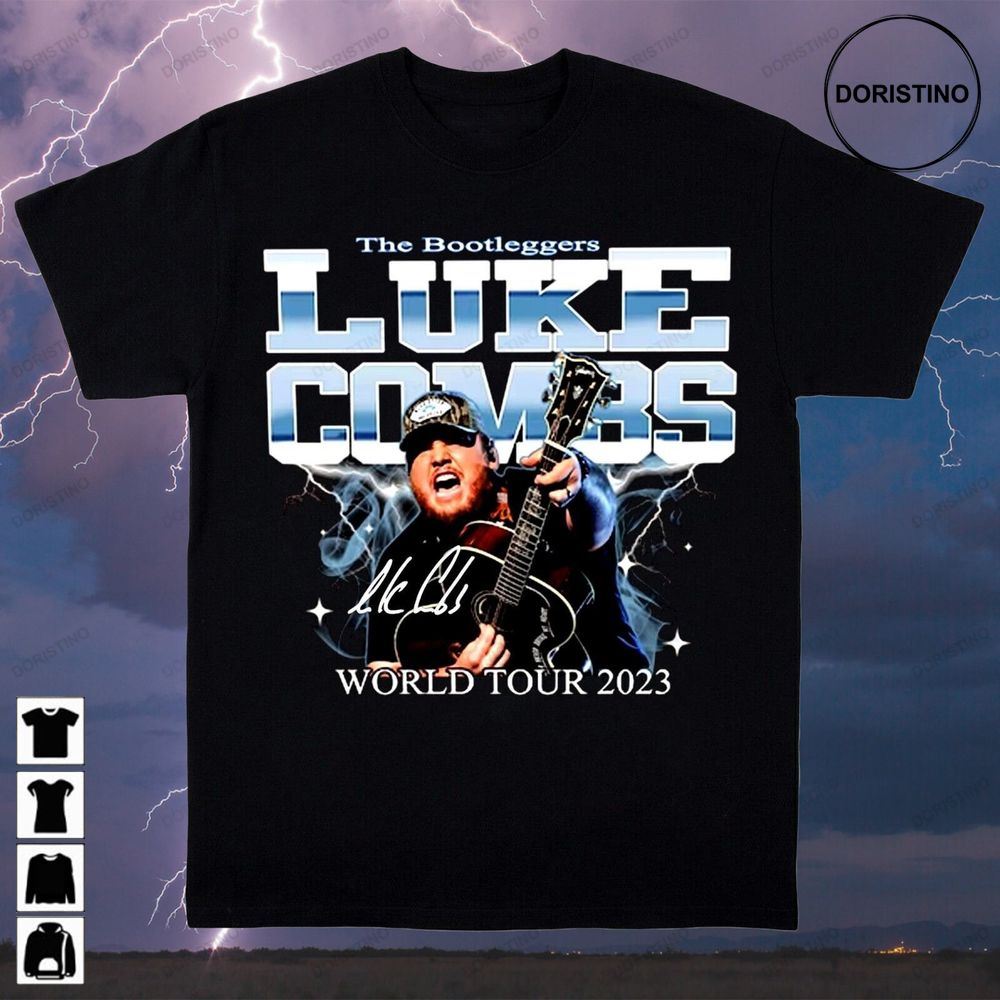 Luke Combs World Tour 2023 Luke Combs Tour Luke Limited Edition T-shirts