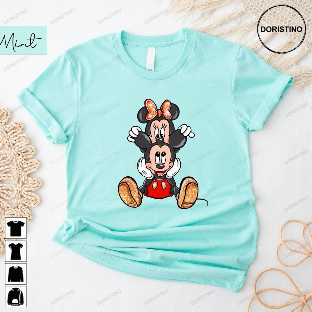 Mickey And Minnie Valentine Disney Valentine Limited Edition T-shirts