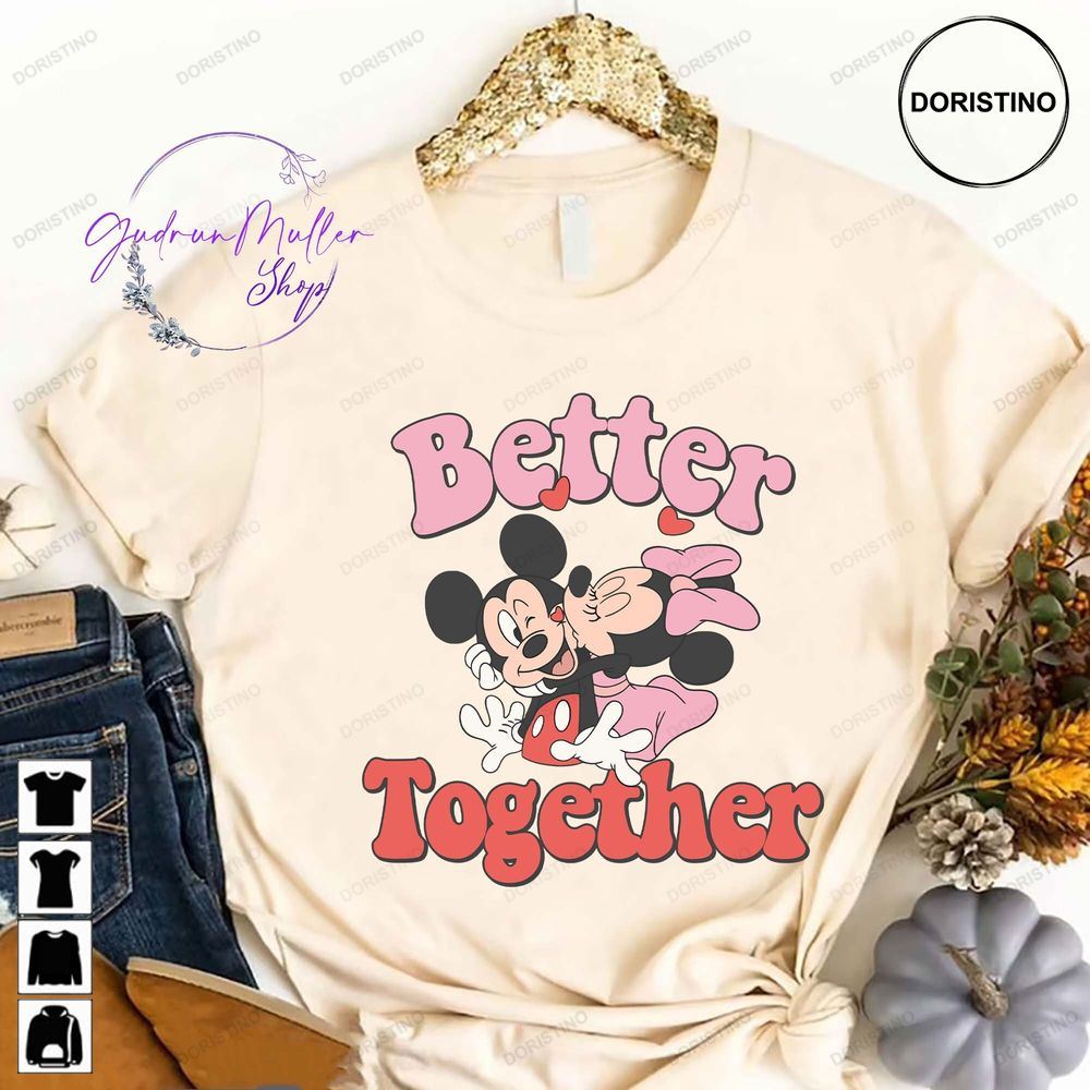 Mickey Minnie Couple Mickey Valentine Disney Trending Style