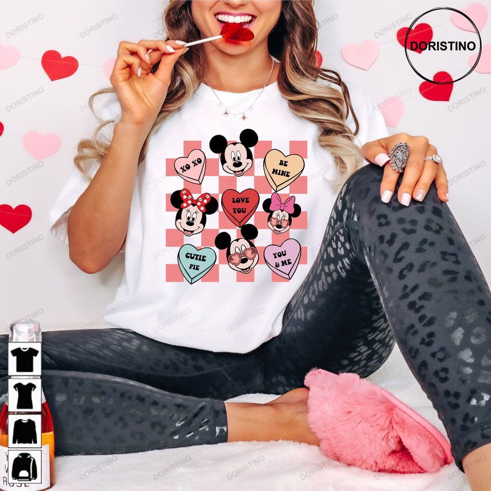 Mickey Minnie Hearts Limited Edition T-shirts