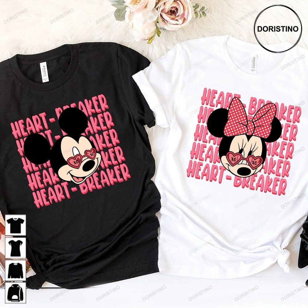 Mickey Minnie Valentine Comfort Colors® Mickey Minnie Limited Edition T-shirts